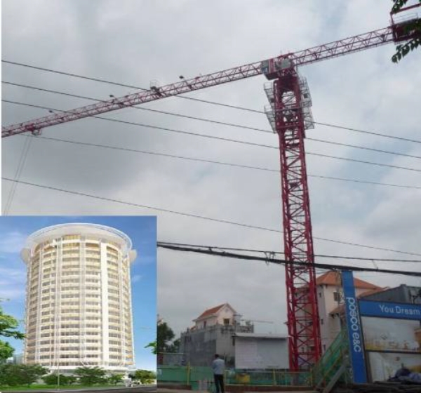 Tulip Tower - Cẩu Tháp Vận Thăng LIFTEC - Công Ty TNHH LIFTEC Việt Nam